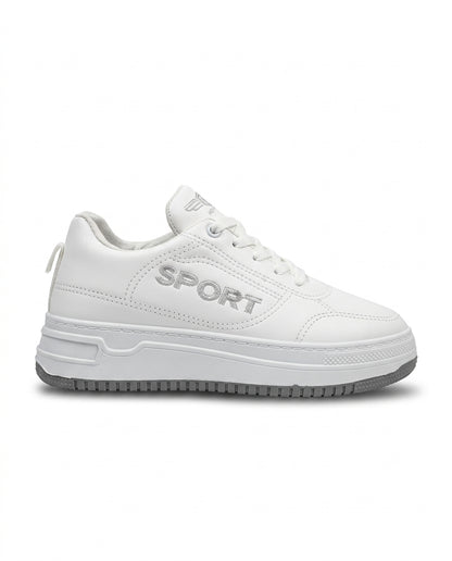 680 - Fashion flat sole sneaker for women