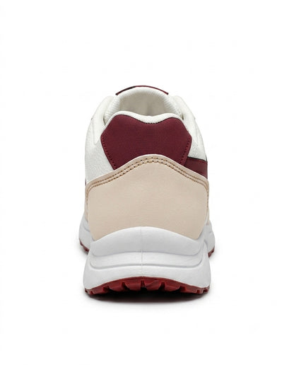 6828 - Sportive Sneakers ,  From Leather  For Women