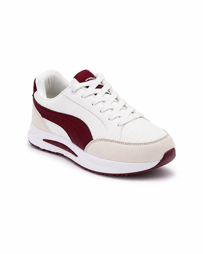 6828 - Sportive Sneakers ,  From Leather  For Women