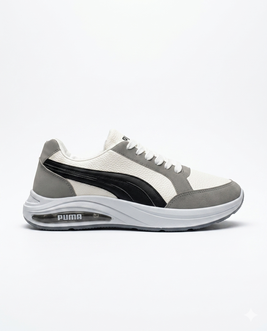 6828 - Sportive Sneakers ,  From Leather  For Women