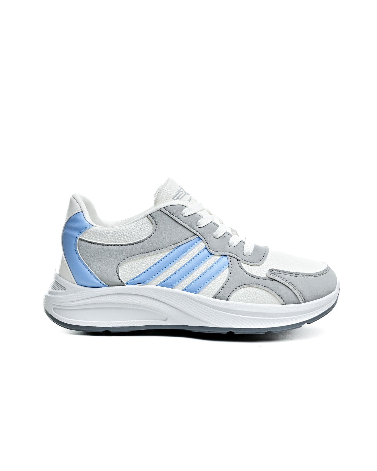 6840 - Fashion Sneakers , From High Quality Leather For Women