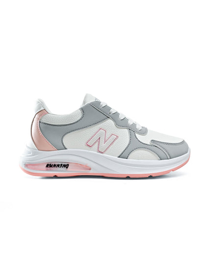 6841 - Fashion Sneakers , From High Quality Leather For Women