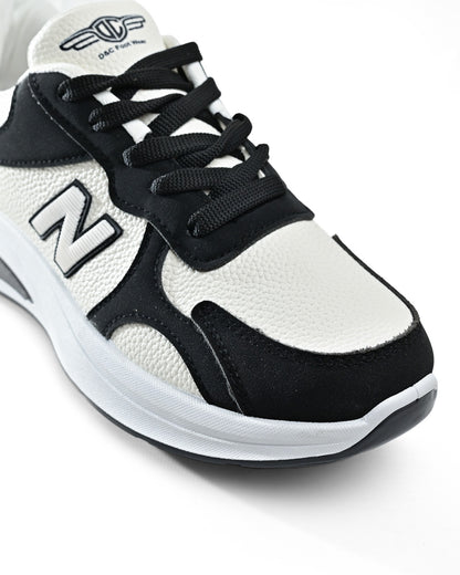 6841 - Fashion Sneakers , From High Quality Leather For Women