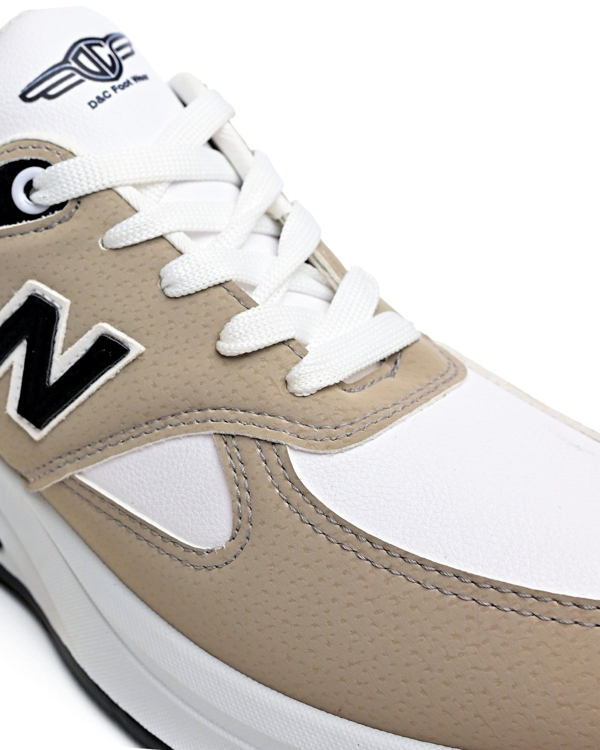 6842 - Fashion Sneakers , From High Quality Leather For Women
