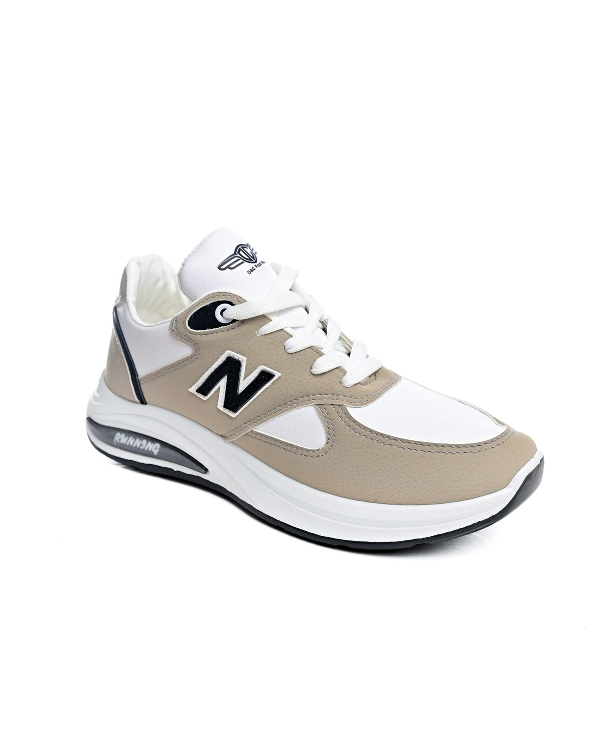 6842 - Fashion Sneakers , From High Quality Leather For Women