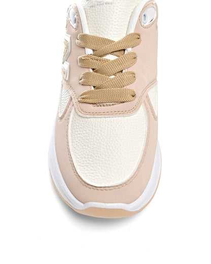 6845 - Fashion Sneakers ,  From High Quality Leather For Women