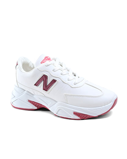 6851 - Fashion chucky sole sneaker for women