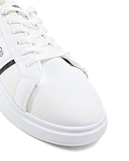 7077 - Basic Fashion Leather Flat Sneakers For Men