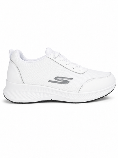 7228 - Fashion / Sportive Sneaker from Mixed chamois and textile For Men