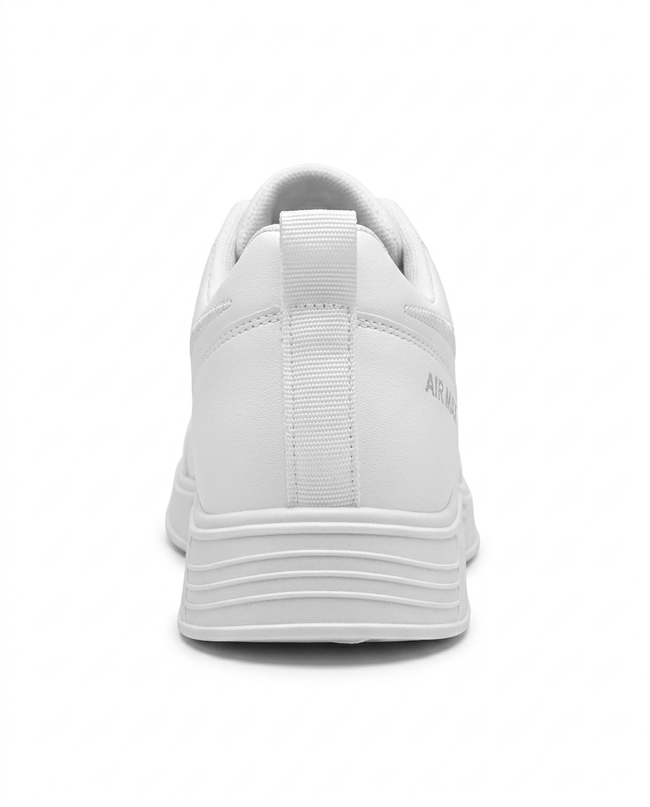 771 - Basic Fashion Leather Flat Sneakers For Men