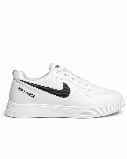 771 - Basic Fashion Leather Flat Sneakers For Men