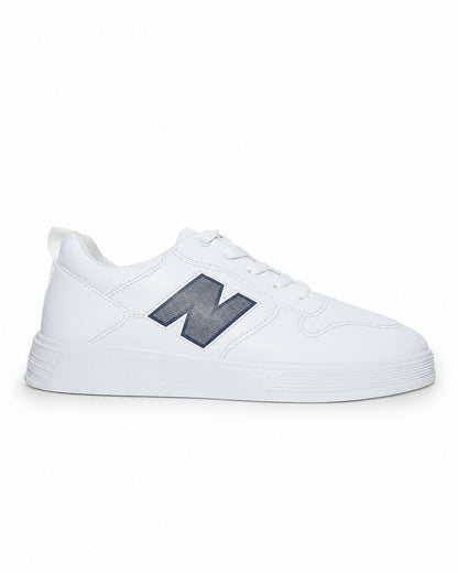 772 - Basic Fashion Leather Flat Sneakers For Men