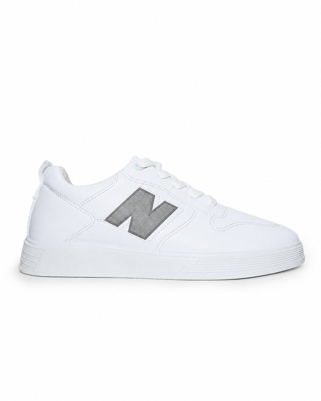772 - Basic Fashion Leather Flat Sneakers For Men
