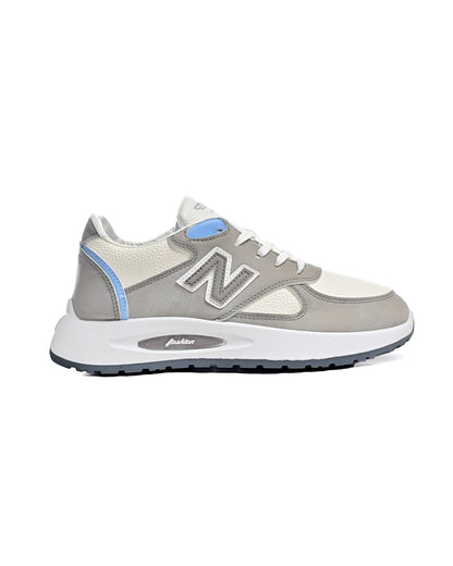 7845 - Sportive Sneakers ,  From Chamois and Leather For men