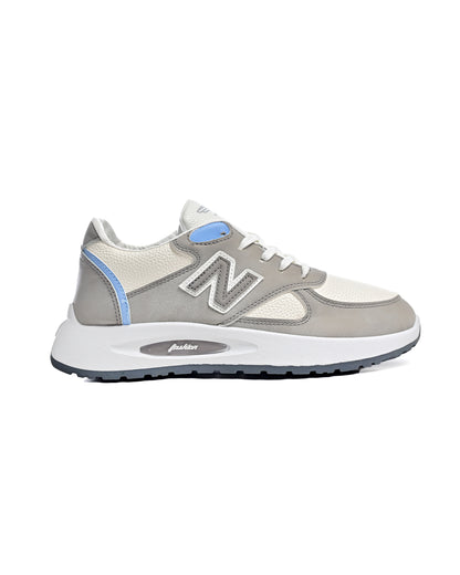 7845 - Sportive Sneakers ,  From Chamois and Leather For men