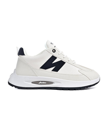 7848 - Fashion / Sportive Sneaker from Leather For Men