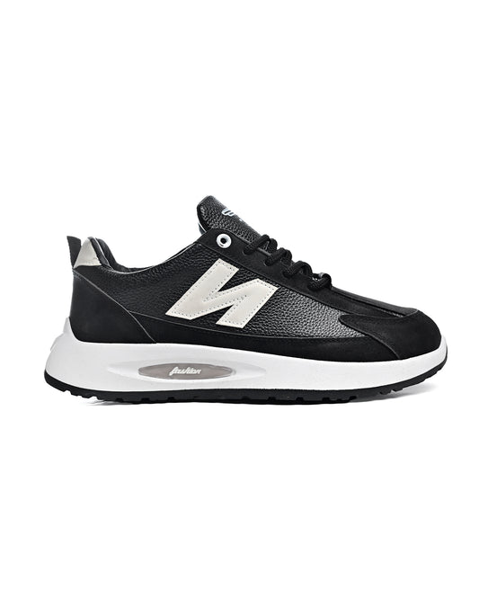 7848 - Fashion / Sportive Sneaker from Leather For Men