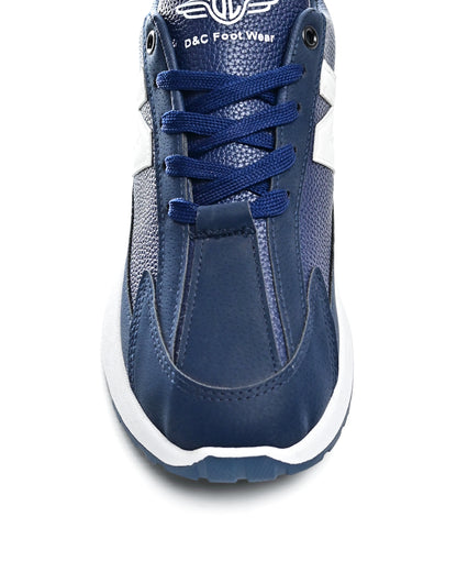 7848 - Fashion / Sportive Sneaker from Leather For Men