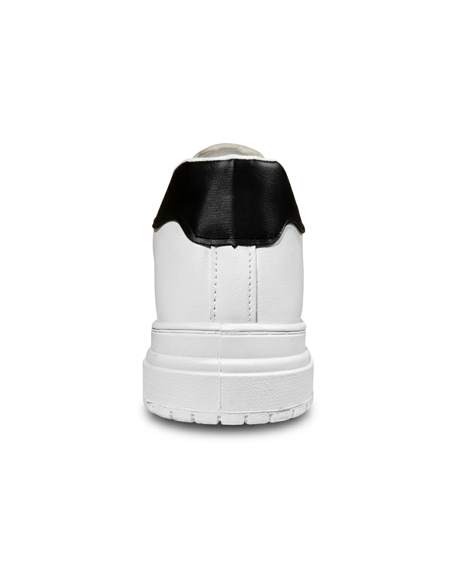 8066 - Big Size Basic Lace-up Flat Sneakers For Men