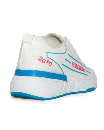 Sportive Sneakers ,  From Knit Textile For Women
