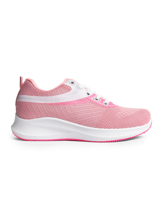 A712/2 - Sportive Sneakers ,  From Knit Textile For Women
