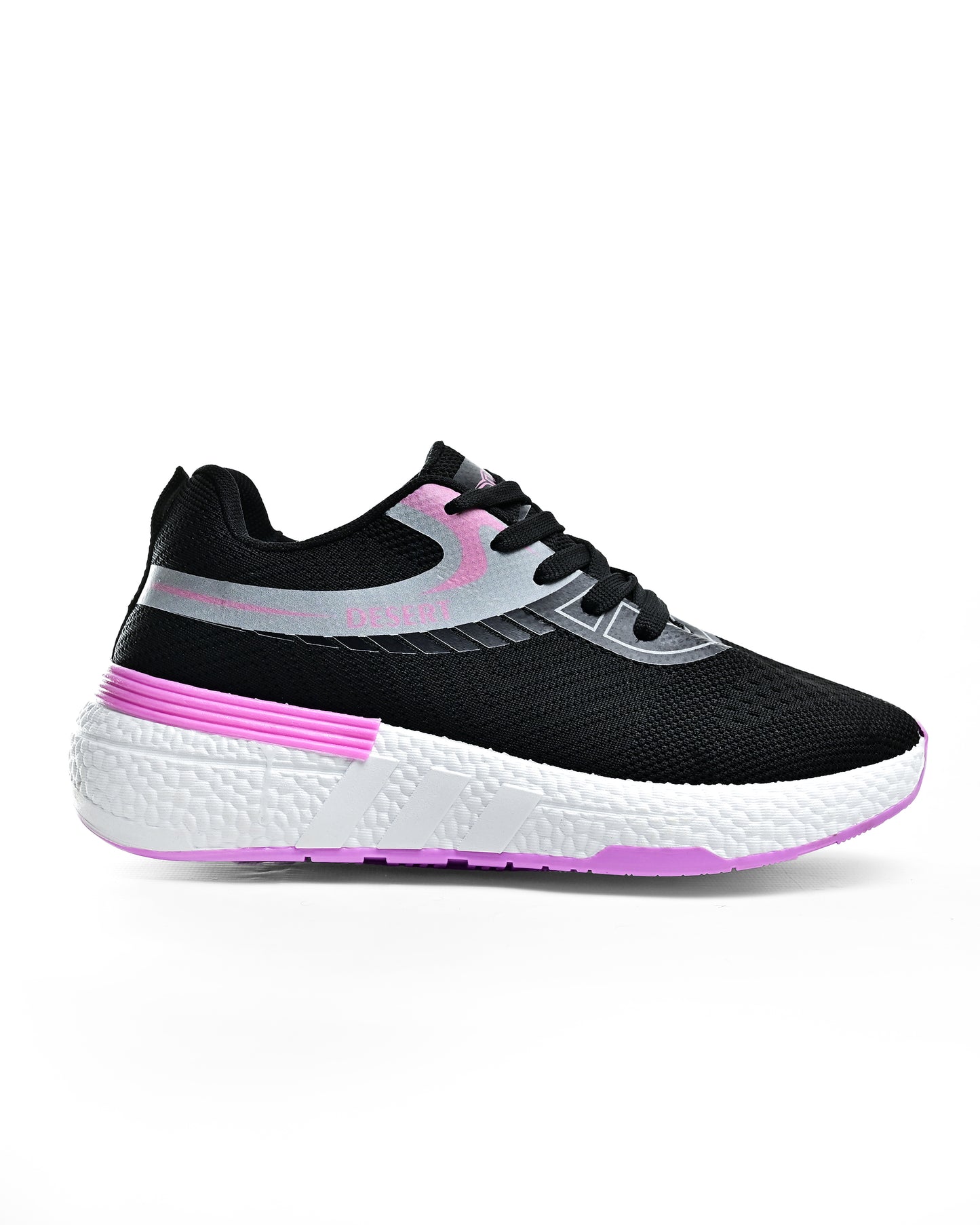 A712 - Sportive Sneakers ,  From Knit Textile For Women