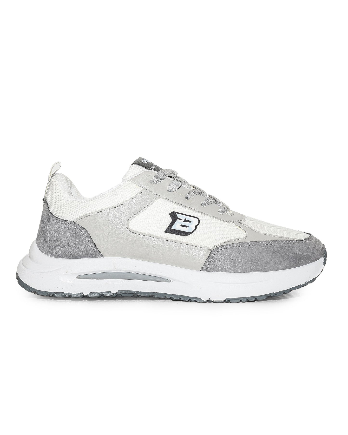 B111 - Fashion / Sportive multicolor lace-up sneakers for men