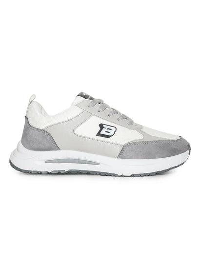 B111 - Fashion / Sportive multicolor lace-up sneakers for men