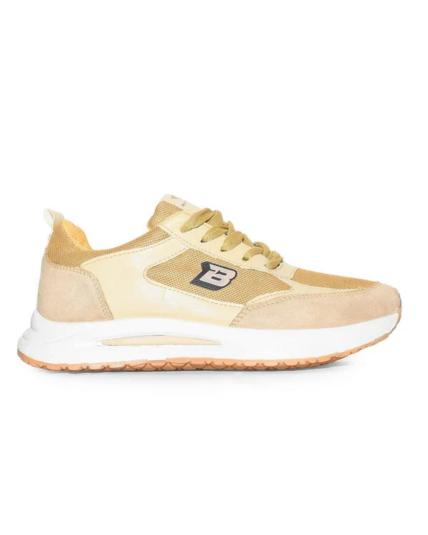 B111 - Fashion / Sportive multicolor lace-up sneakers for men