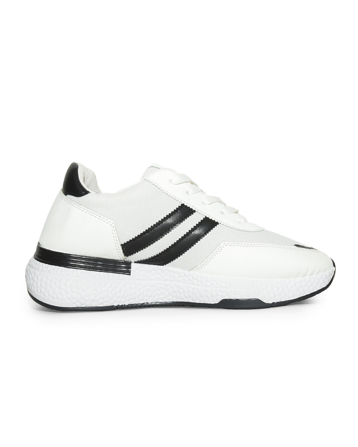B51 - Sportive Sneaker from Mixed chamois and textile For Men