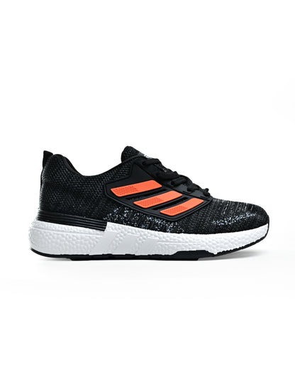 B900 - Sportive Lace-up Sneakers From Knit Textile For Men