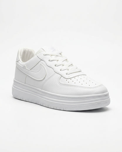 D710 - Minimalist Lace-up Flat Sneakers For Men