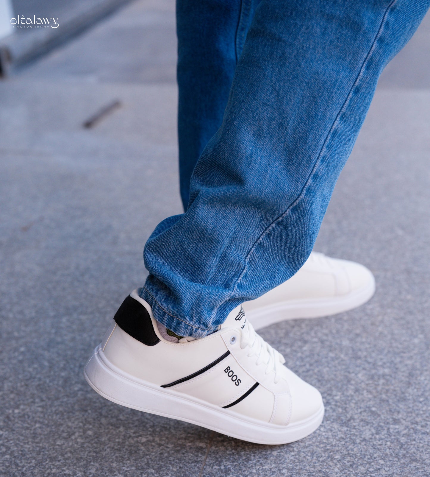 7077 - Basic Fashion Leather Flat Sneakers For Men