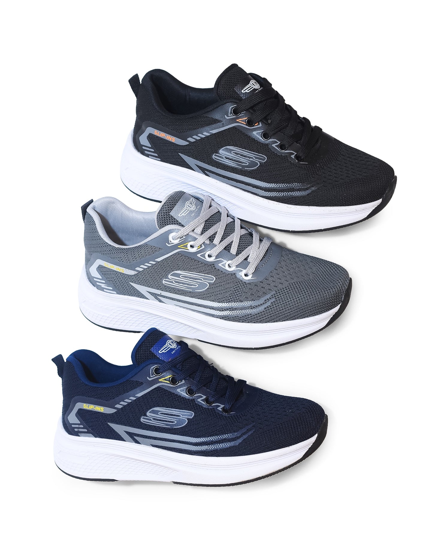 F600 - Sportive sneaekrs, imported materials , from knit textile for men