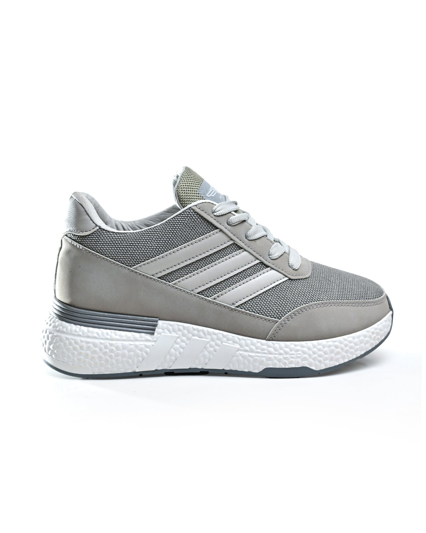 W072/1 - Sportive Sneakers ,  From Knit Textile For Women