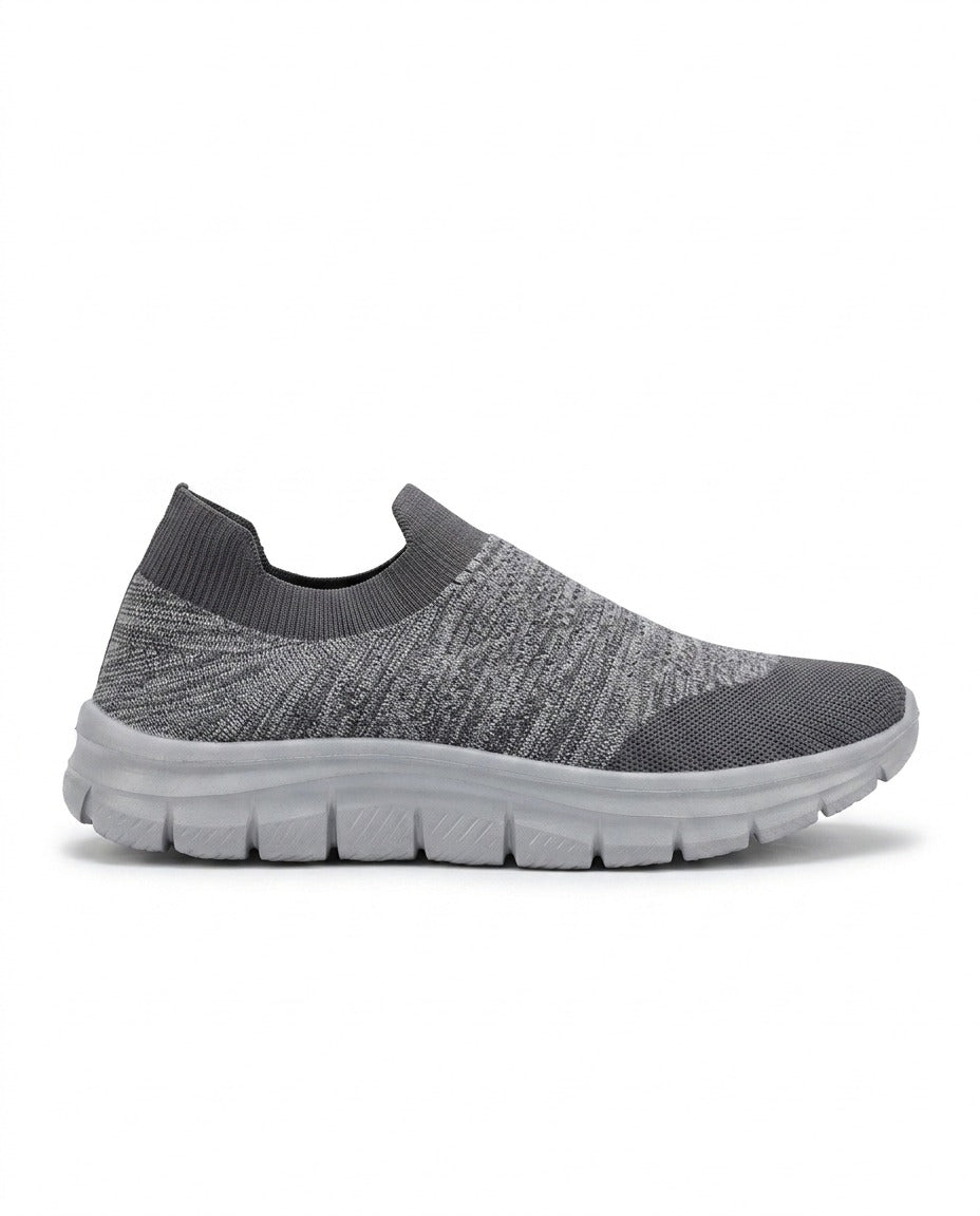 MR305/1 - Sportive Canvas Sock Sneakers For Men