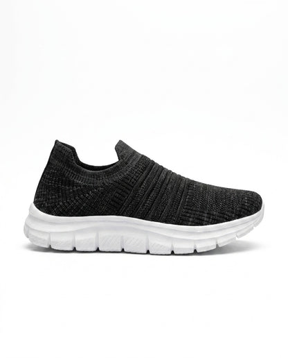 MR305 - Sportive Canvas Sock Sneakers For Men