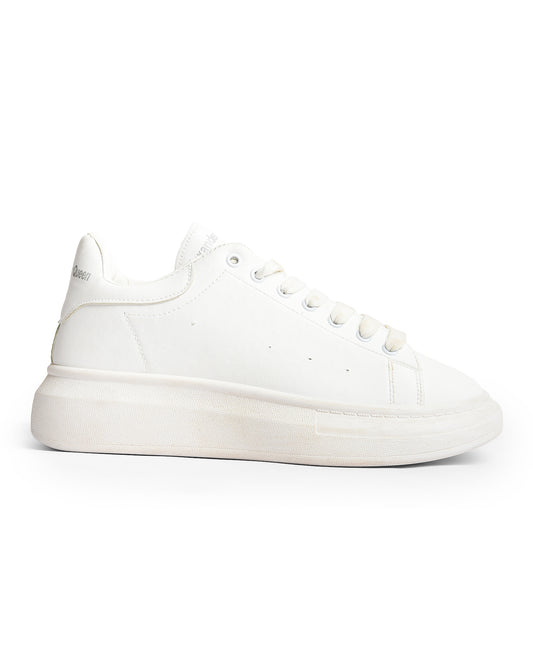 كوتشي بيــزك جلد بنعل عالي للرجال