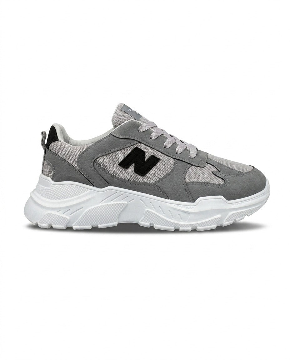 N777/5 - Fashion/Sportive Lace-up Sneakers For Men