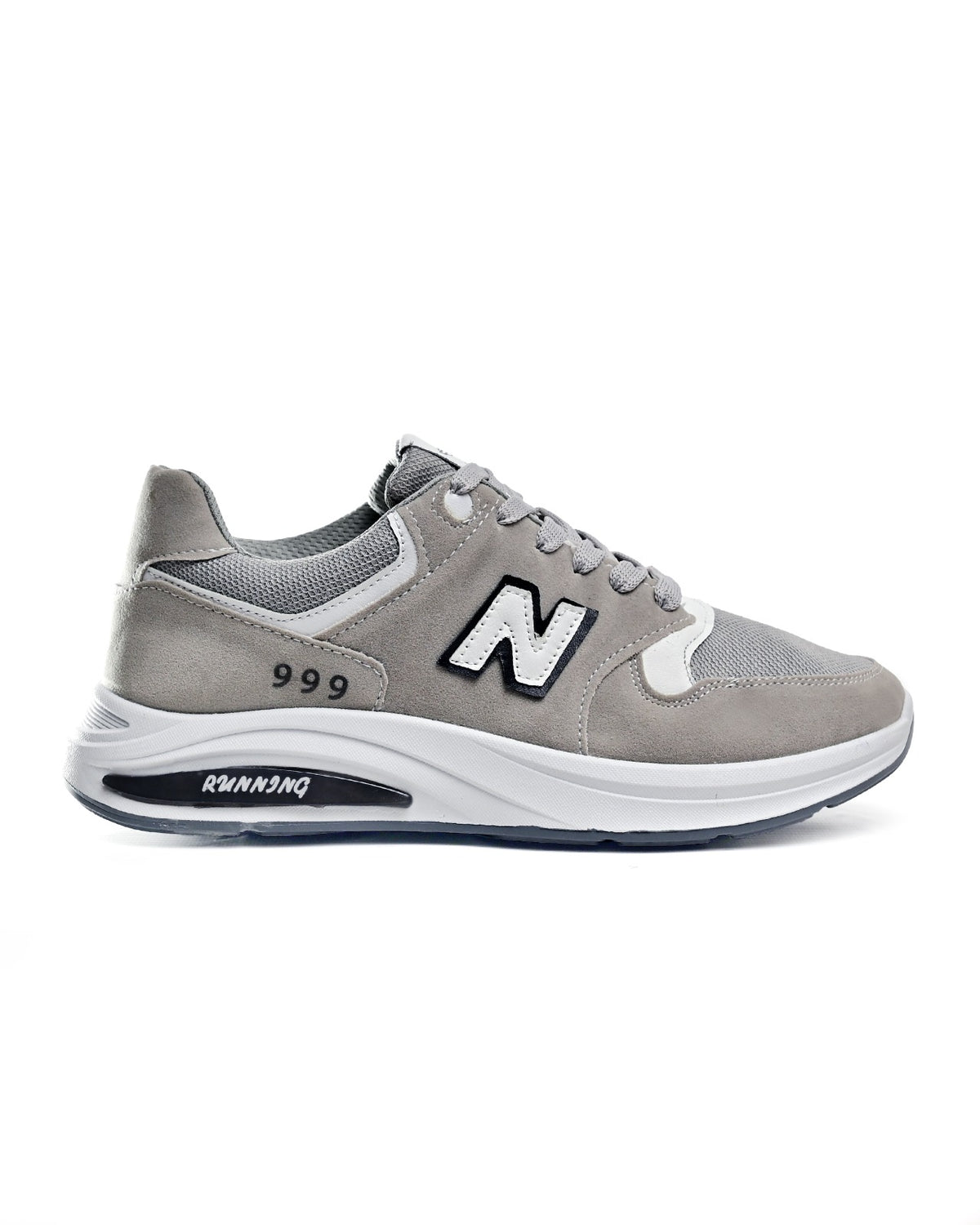 N999 - Fashion / Sportive Sneaker from Mixed chamois and textile For Men