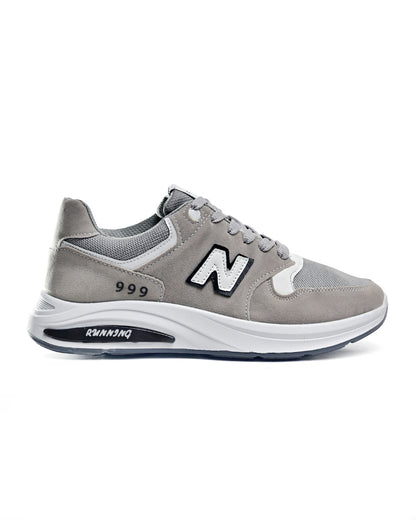 N999 - Fashion / Sportive Sneaker from Mixed chamois and textile For Men