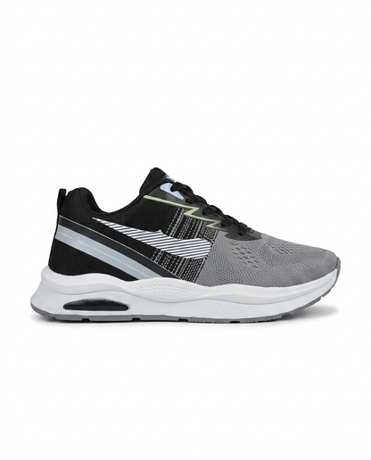 S702/1 - Fashion / Sportive Sneaker from Mixed chamois and textile For Men