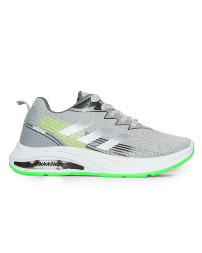 Sportive Sneakers From Knit Textile For Women