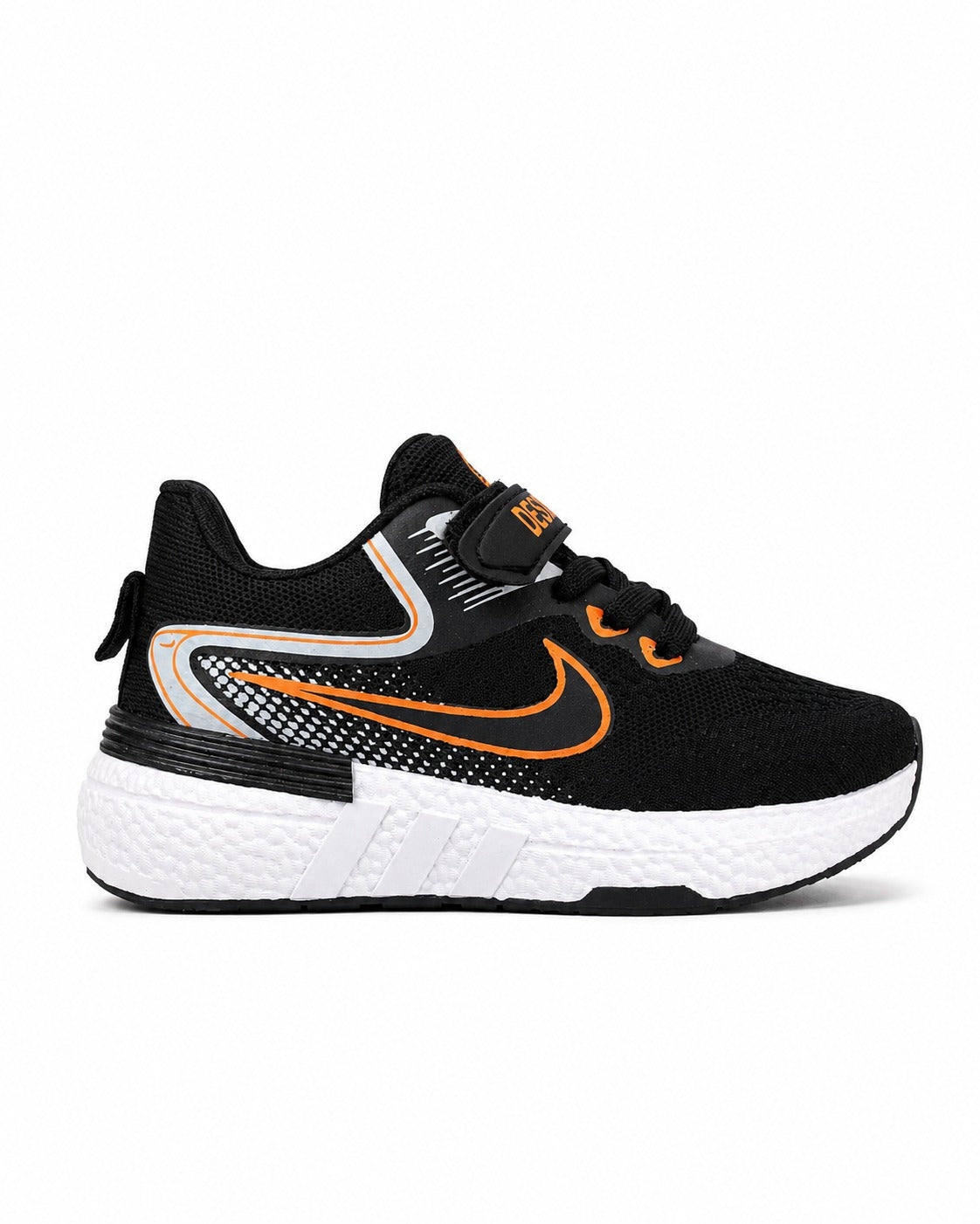 S728/3 - Sportive Sneaker from knit Textile For Kids