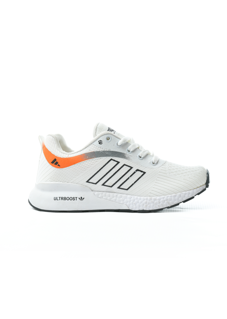 Sportive lightweight sneakers from knit textile for men