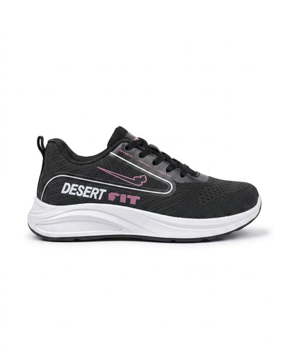 S744 - Sportive Sneakers , From Knit Textile For Women