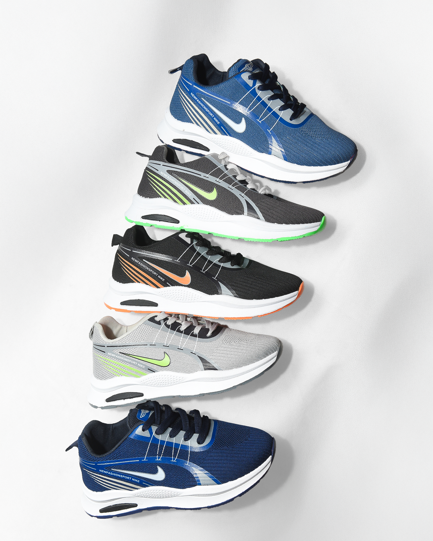 Sportive Lace-up Sneakers For Men