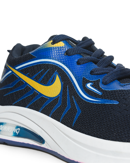 Sportive Sneakers ,  From Knit Textile For Women