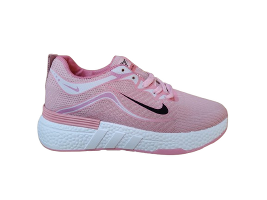 Sportive Sneakers ,  From Knit Textile For Women