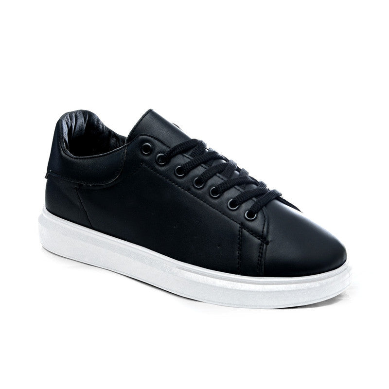 X21 - Basic Lace-up Flat Sneakers For Men